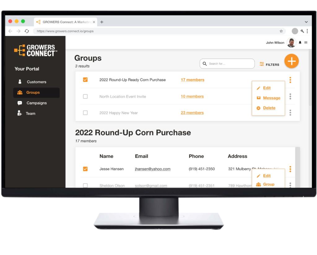 Text customers and prospects with deals, announcements and product information with FREE SPECE INC Connect